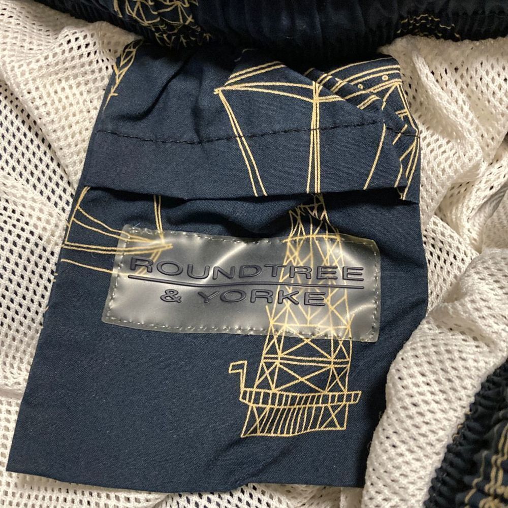 Men’s Nautical Swim Trunks sz Large - Picture 7 of 7